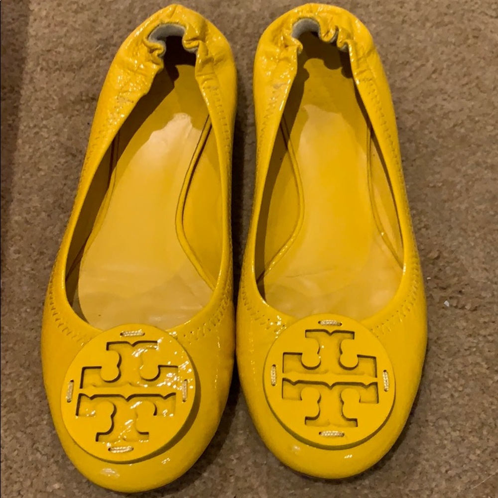 Tory Burch Reva Patent Leather Flats